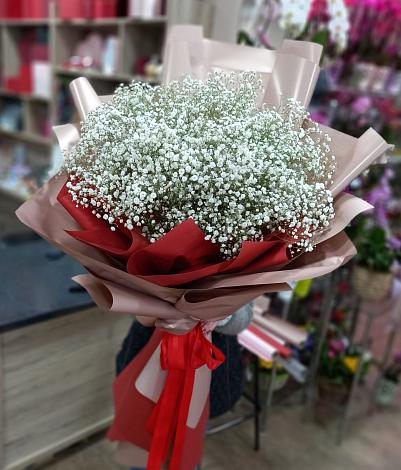 Букет цветов из: Гипсофила в Вытегре